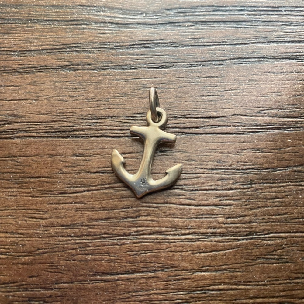 James Avery Retired Anchor Pendant Charm